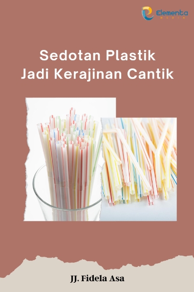 Sedotan Plastik Jadi Kerajinan Cantik